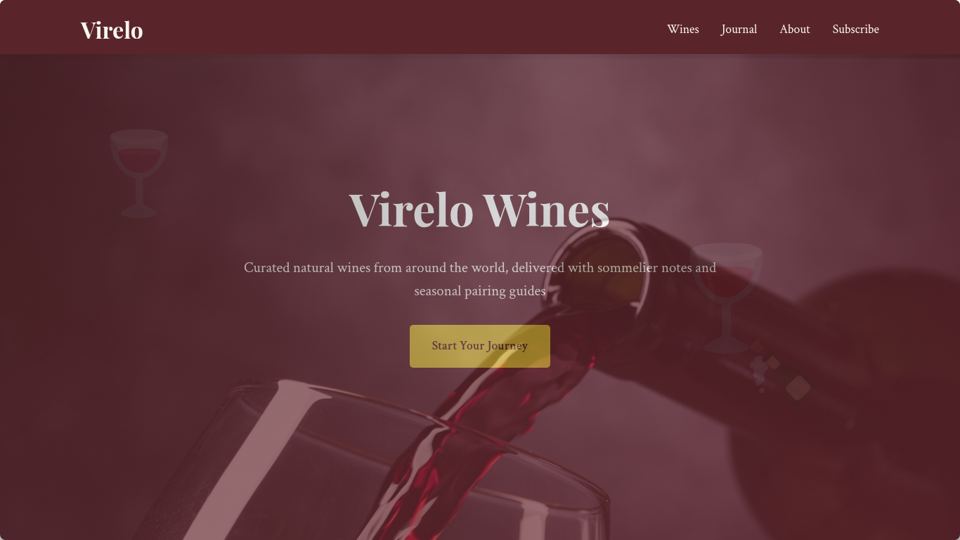 Virelo Wines Project